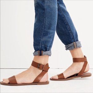 Madewell Boardwalk Ankle-Strap Sandal